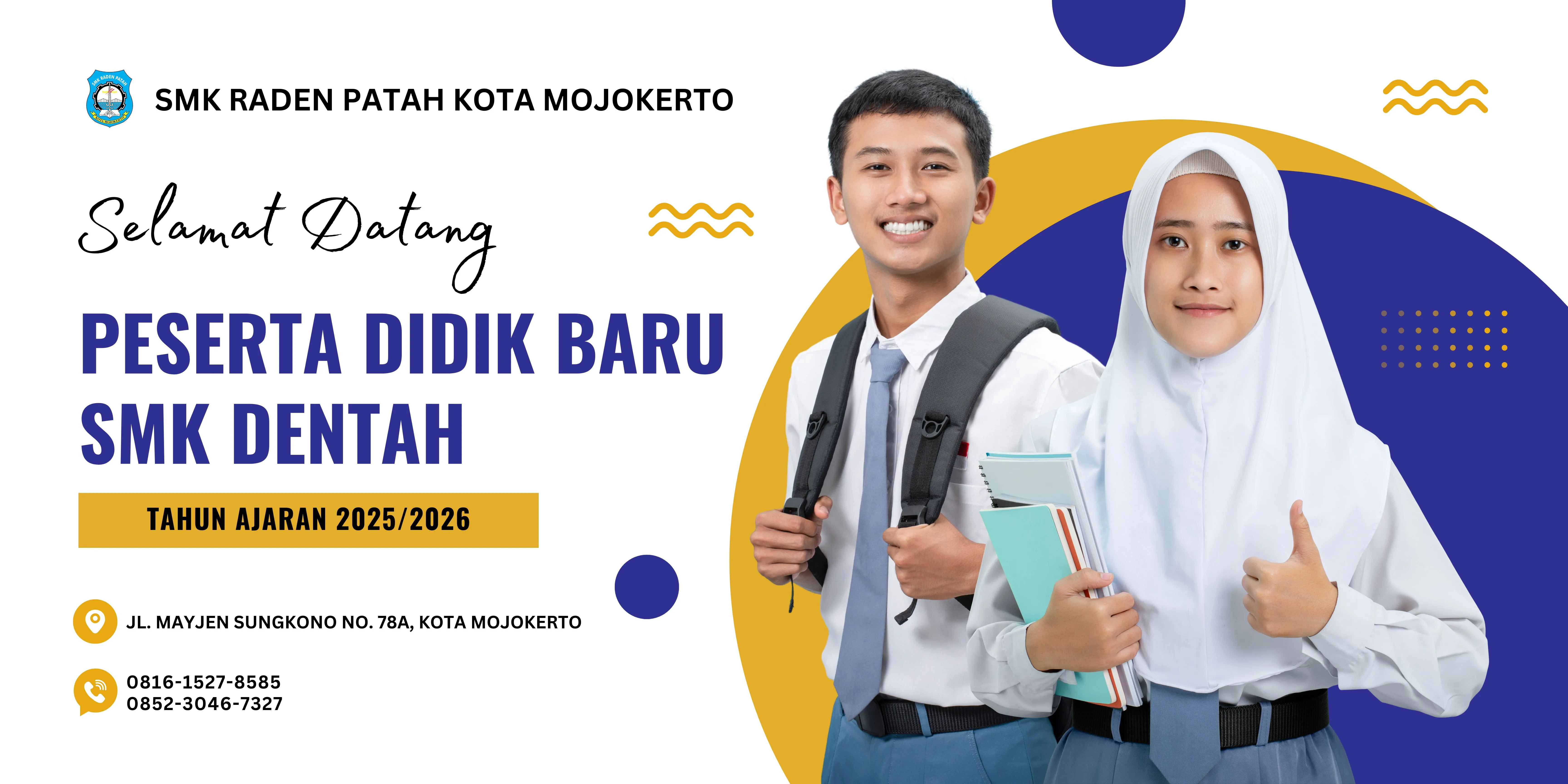 Telah Dibuka! Pendaftaran Siswa Baru SMK Raden Patah Kota Mojokerto Tahun Pelajaran 2025/2026